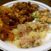 Corn dog casserole, stuffed peppers, meat-n-beans, kielbasa.