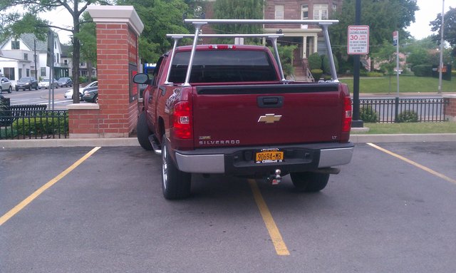 Chevy Silverado license 90694 MB. After nearly wrecking a car from an illegal left.