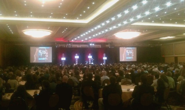 Full house for the #LMA12 plenary session.