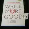 Yay! Got my copy of "WRITE MORE GOOD" from @FakeAPStylebook today. Now to unlearn...