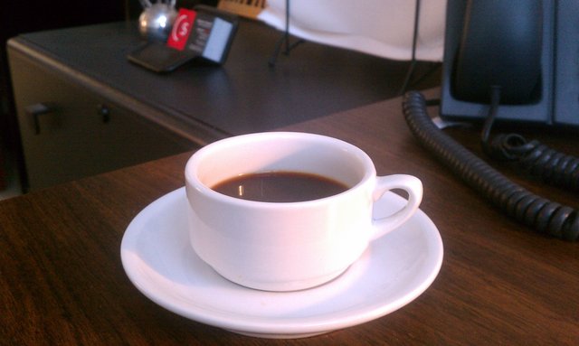 An espresso to wrap up today's bacon festivities.