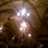 Neat restaurant interior, felt like chapel from building's medieval prior life. (Ristorante Paoli)