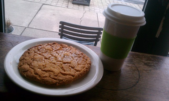 That's either a 4oz. mug or a 16oz. cookie.