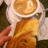 Morning cappucino and pastry. Downed in about a minute.