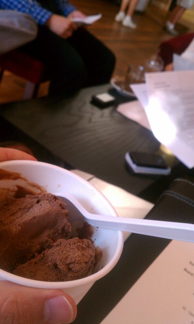 Board meetings are better with ice cream.