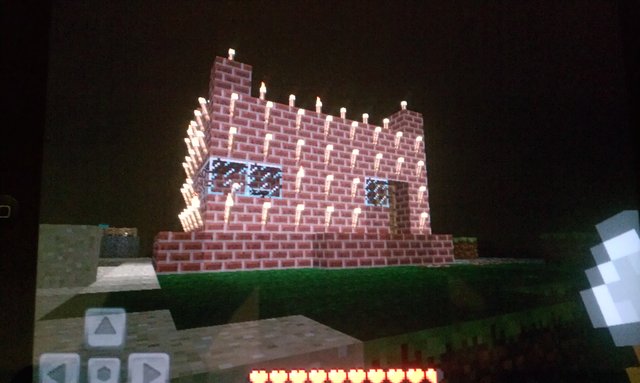Downloaded Minecraft. Built zombie-proof beacon of light on the mount, a symbol of hope cutting through darkness.