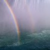 Double rainbow (FTW) coming out of the Horseshoe Falls.