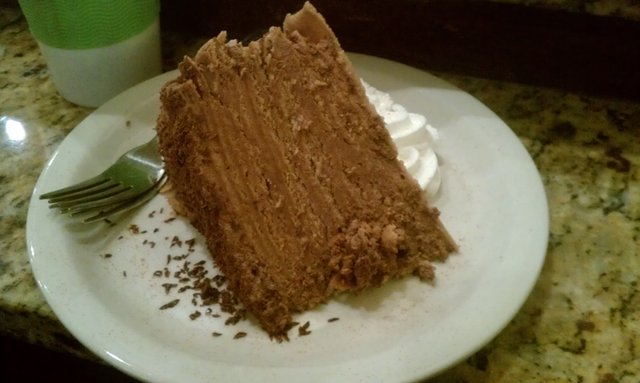 16 layer chocolate cinnamon cake.