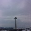 Skylon Tower on a winter's day in Niagara, Ontario...