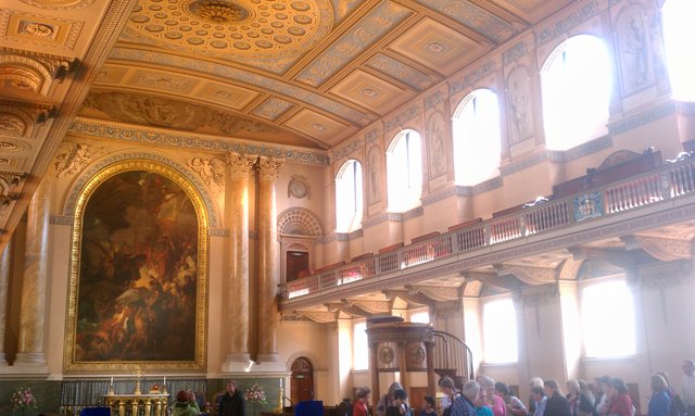 The Chapel of St Peter and St Paul. Quite ornate.