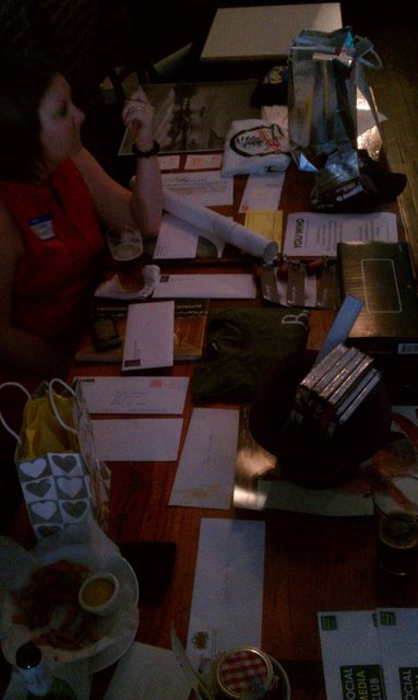 The prize table for #smdayBUF...