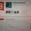 My Klout score dropped by 5 or jumped 38 from yesterday. Or dropped 0.14?