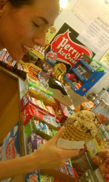 Ice cream and candy!