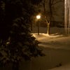 Relaxing on the porch after clearing the driveway and sidewalk.