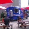 New food truck (@RoamingBuffalo1) at Court St Plaza today.