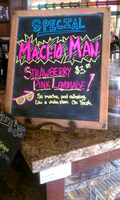 Macho Man Strawberry Pink Lemonade