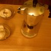 After two disappointing meals out today, a homemade affogato makes up for it.