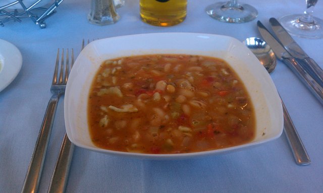 #LocalRestaurantWeek Rustic pasta fagioli soup.