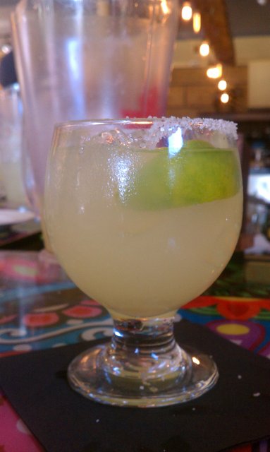 I have discovered I don't like smoky margaritas. My distaste for salt makes it worse.