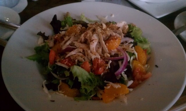 Mandarin chicken salad.