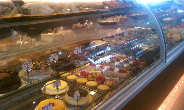 Almost too many pastry choices. Need to bulk up for the flight.