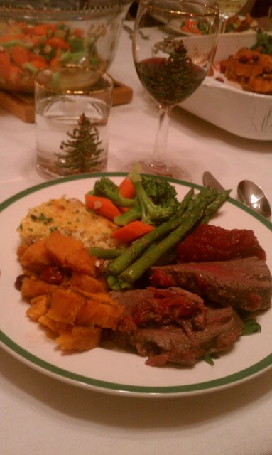 Third Christmas dinner.