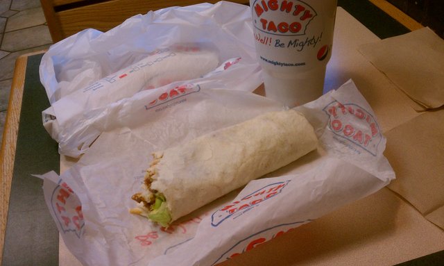 Came specifically to try the @MightyTacoInc Carne Alota Burrito. Twice.