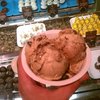 Espresso Heath bar fudge ice cream. Note the awesome chocolates in the background.