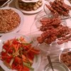 More by @CircusBerry: bacon-wrapped asiago-stuffed figs, mini twice-baked spuds, pork skewers with apple chutney, etc.