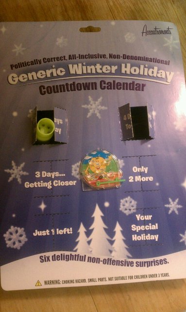 Day 2 of my Generic Winter Holiday countdown calendar -- a mini game.