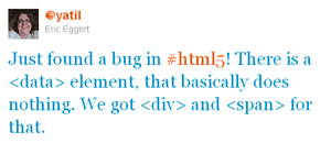 Oh for f*cks sake. We may as well just 'consider replacing all HTML tags with <derp>'