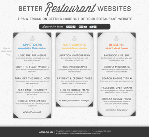 Screen shot of Better-Restaurant-Websites.com
