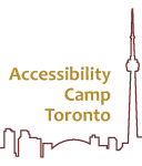 Accessibility Camp Toronto logo